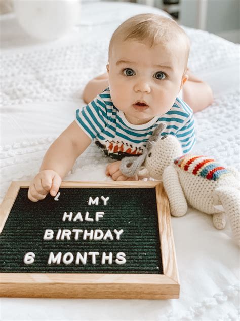 6 month baby photoshoot ideas